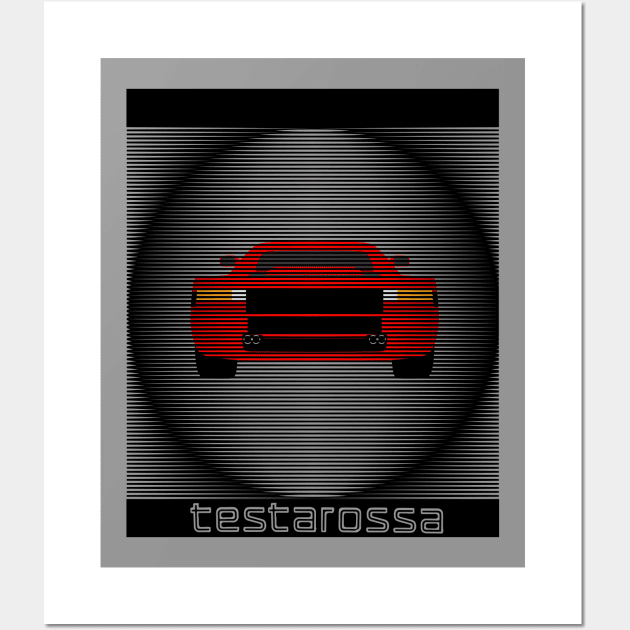 Testarossa Wall Art by AutomotiveArt